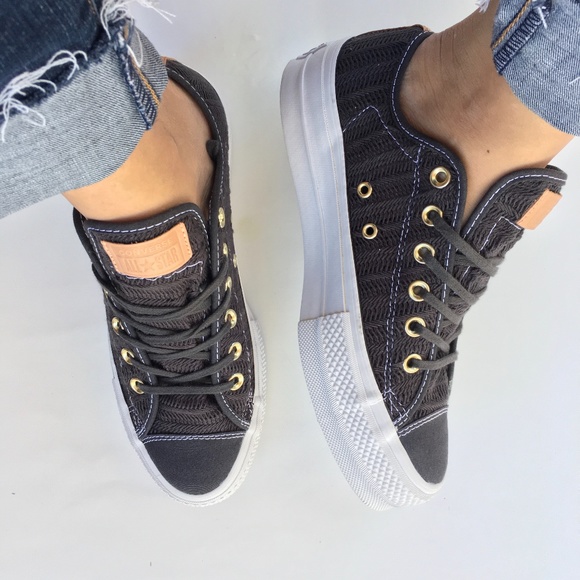 Converse Shoes - Converse Textile Platform cats lift ox  Women's